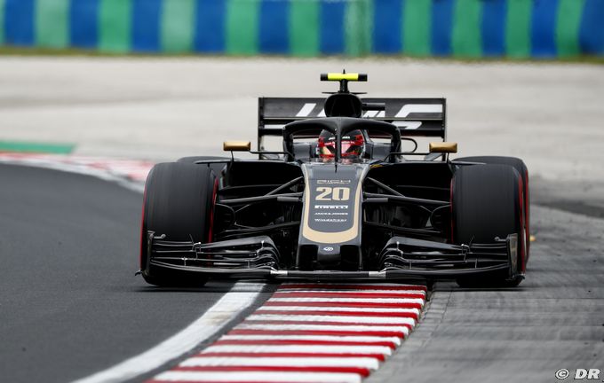 Magnussen, seul pilote Haas à l'arr