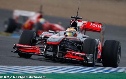 Essais F1 à Jerez : Hamilton en (...)