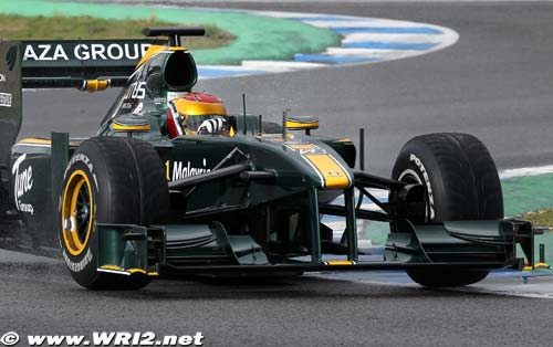 Fauzy on track with Lotus
