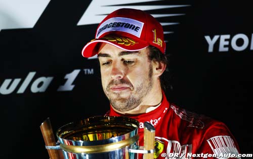 Alonso ne crie pas encore victoire