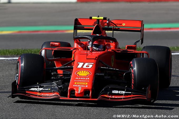 Spa, FP2: Leclerc tops free practice 2