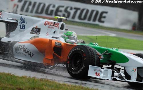 Liuzzi marque pour Force India