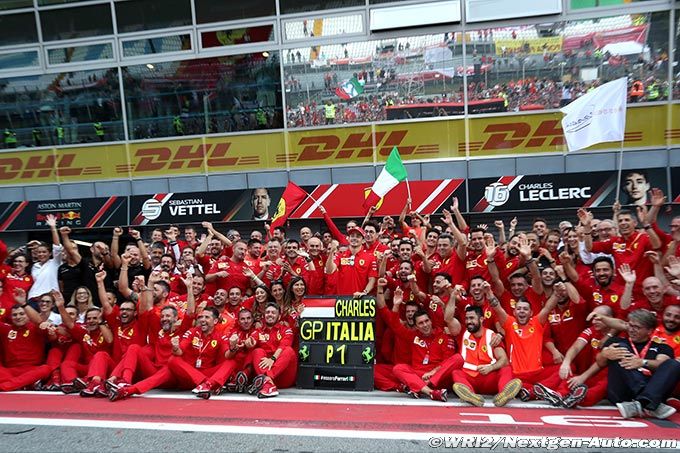 Leclerc : J'ai gagné en Italie (…)