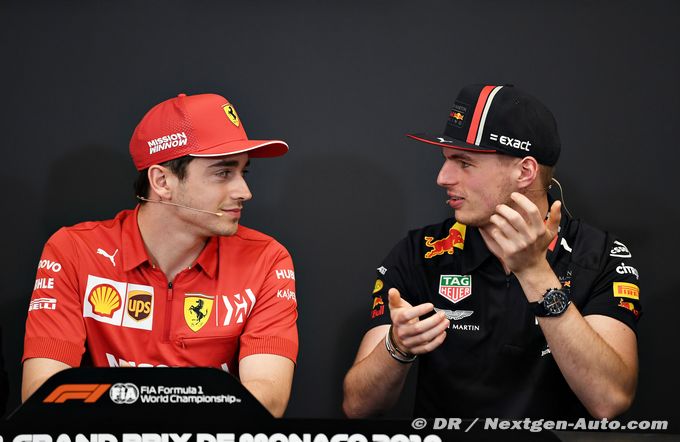 Verstappen says he could be Leclerc