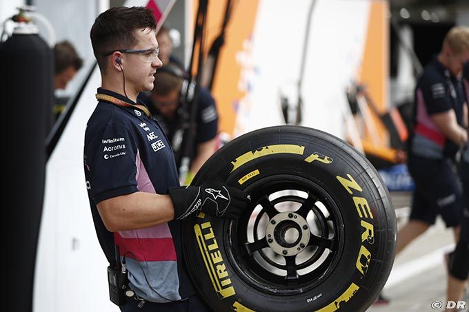 Pirelli dévoile les choix des pilotes