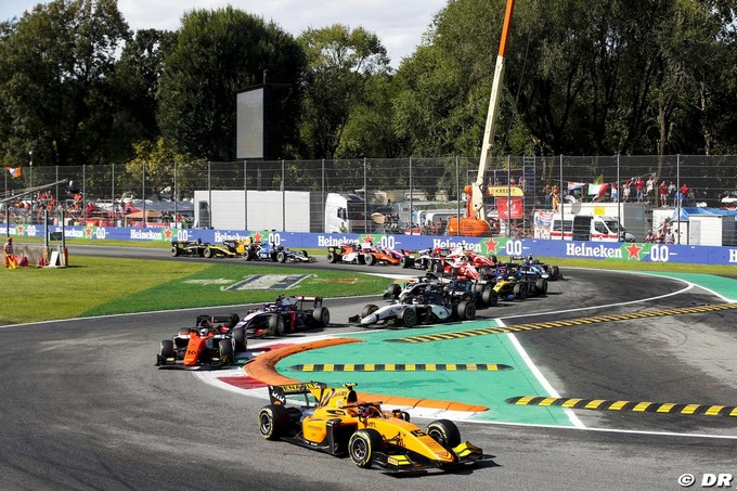 Le calendrier de la F2 pour 2020 dévoilé