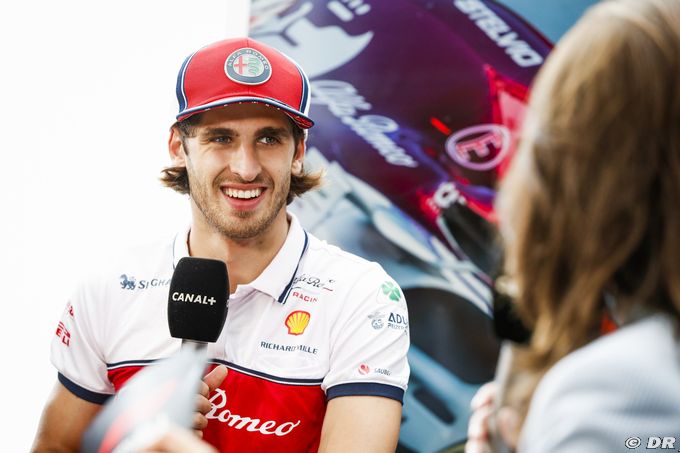 Giovinazzi : Si je poursuis comme (…)