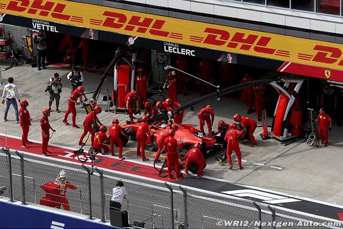 Entre Ferrari et Mercedes, Pirelli (…)