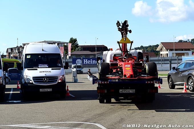 Ferrari a dit à Vettel de s'arrêter