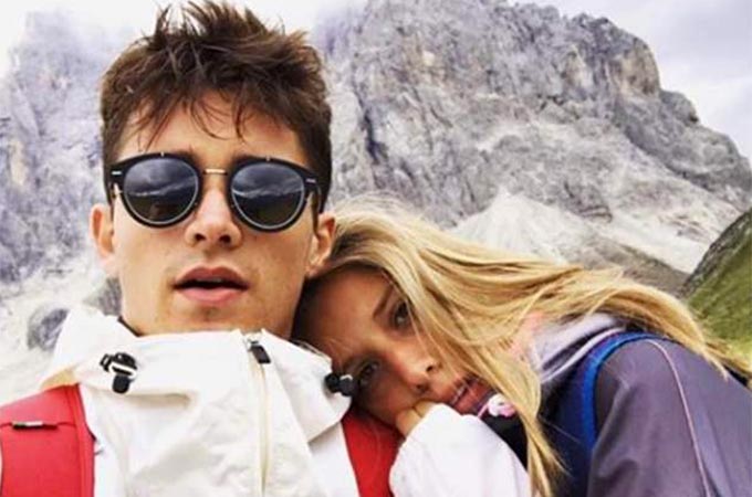Leclerc leaves girlfriend to focus on F1