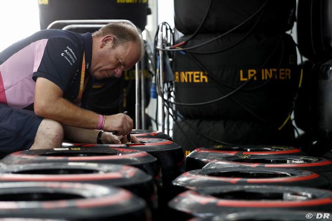 Pirelli révèle les choix des pilotes (…)