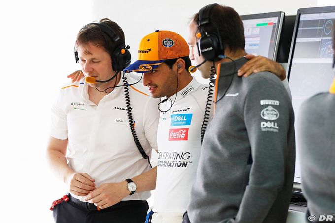 Sainz a conscience que McLaren ‘est (…)