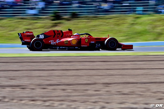 Les pilotes Ferrari 'heureux'