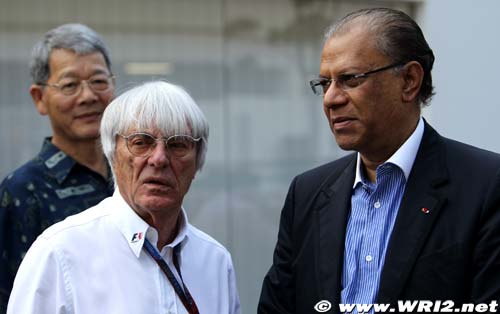 Ecclestone voit la F1 se déplacer à (…)