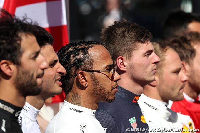 Hamilton a calmé le jeu avec Verstappen