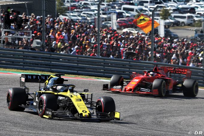 La constance de Pérez et des Renault F1
