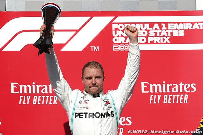 Bottas remercie Mercedes avec une (…)