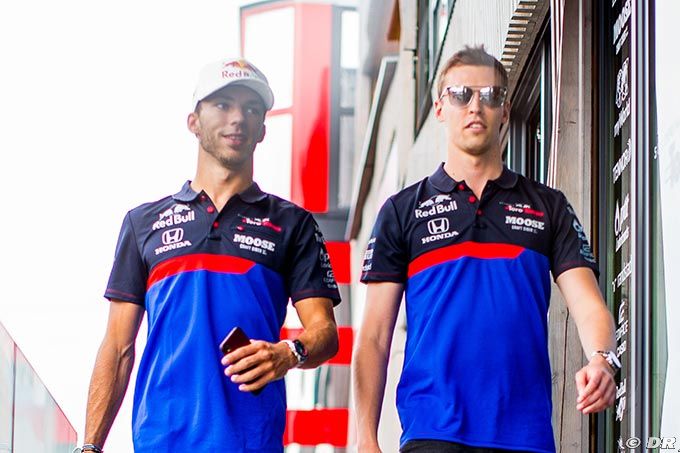 Officiel : Gasly et Kvyat confirmés (…)