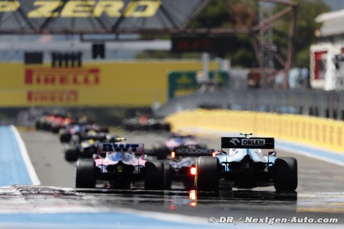 En F1, la logistique pollue énormément,