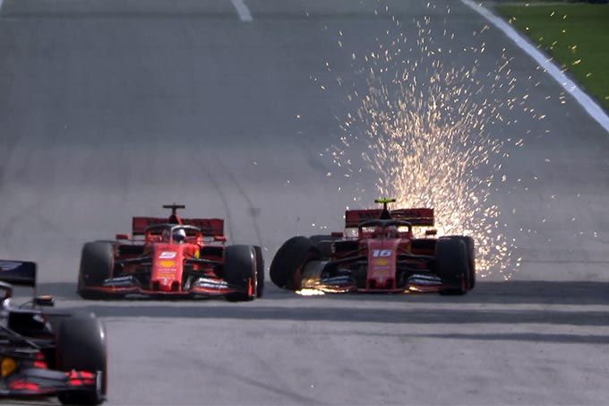 Ferrari says 'air fully cleared