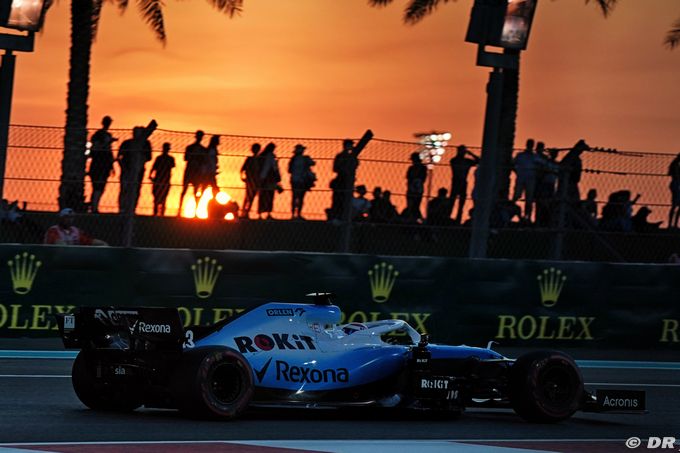 Williams confirms 2019 Abu Dhabi (...)