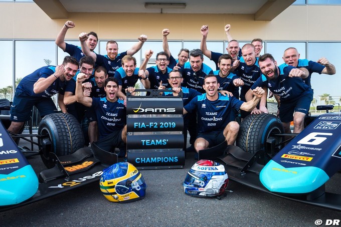 DAMS remporte le titre équipes en F2 (…)