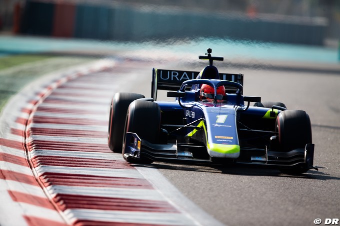 Abu Dhabi F2 tests, Day 3 : Mazepin