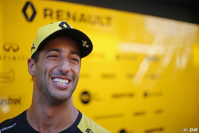 Ricciardo : Rester chez Renault F1 (…)