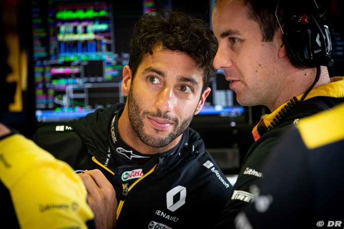 Ricciardo veut travailler sur l'uni