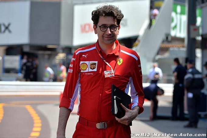 Binotto reconnait que Ferrari, (…)