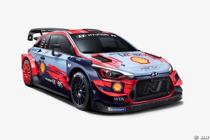 Hyundai unveils its livery, Tänak to (…)