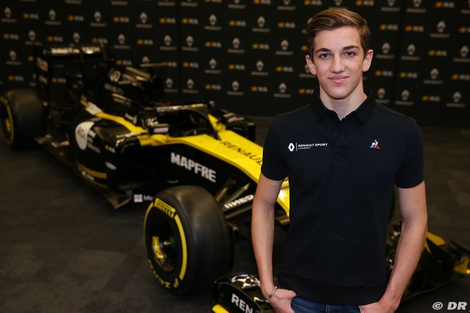 Renault F1 recrute un nouveau jeune