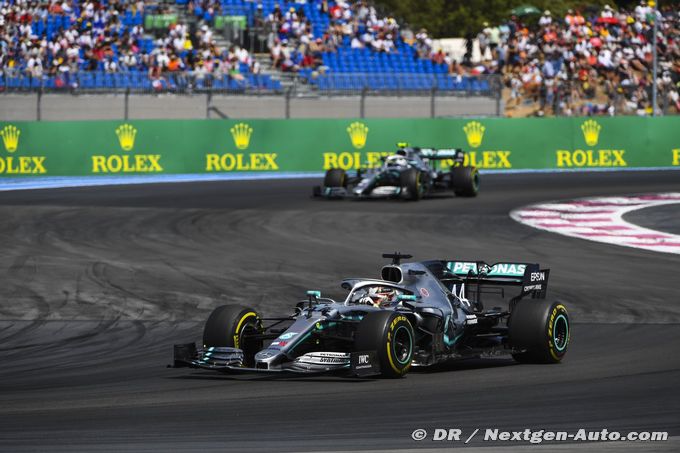 Un sponsor de Mercedes F1 n'est pas