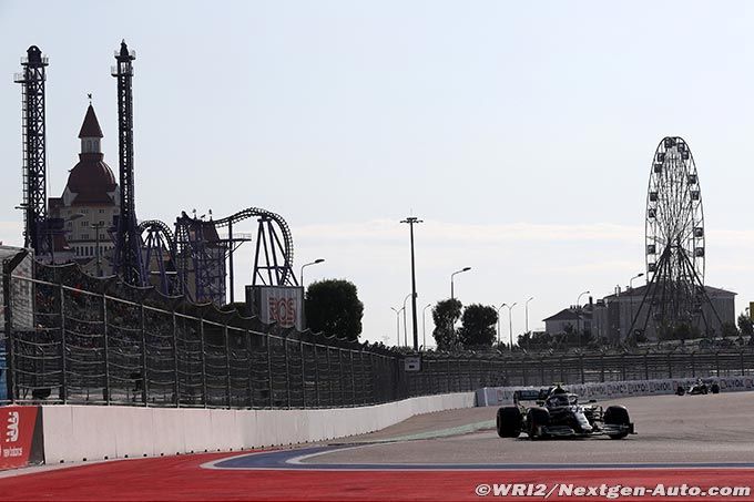 Russia says no F1 date swap with China