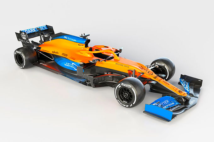 McLaren reveals the MCL35 to the world