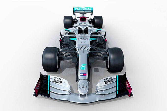 Mercedes a présenté sa F1 pour 2020, (…)