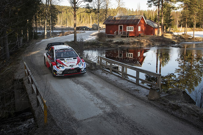 Kalle Rovanperä devant au shakedown (…)