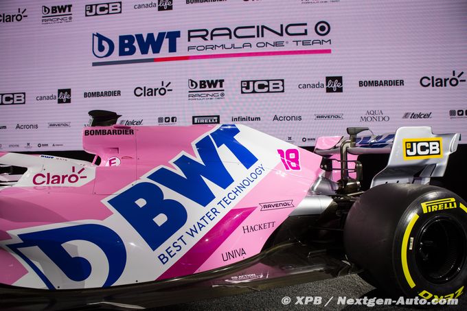 Racing Point may drop pink livery (…)