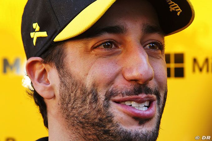 Ricciardo tire son chapeau à Mercedes F1