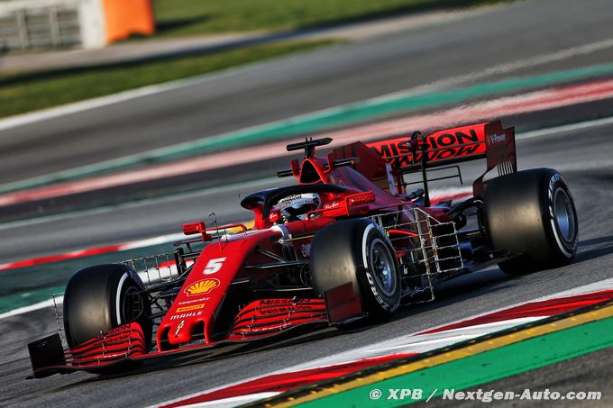 Ferrari se voit derrière Mercedes (...)