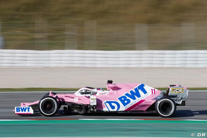 Perez not bothered by 'pink (...)