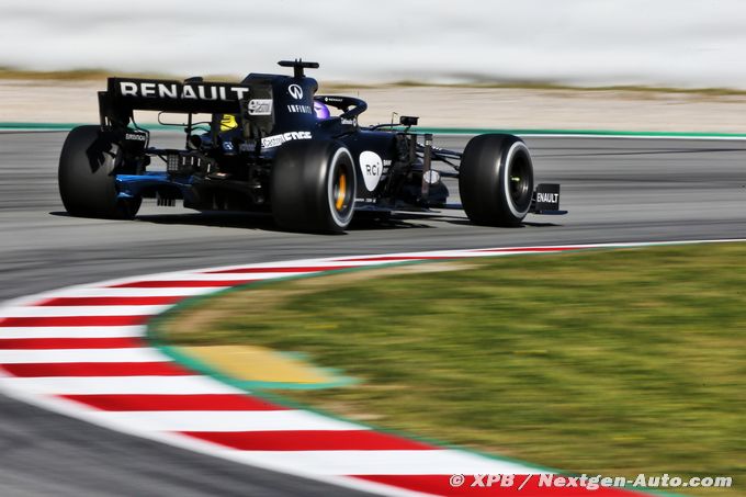 Renault F1 présentera sa livrée (…)