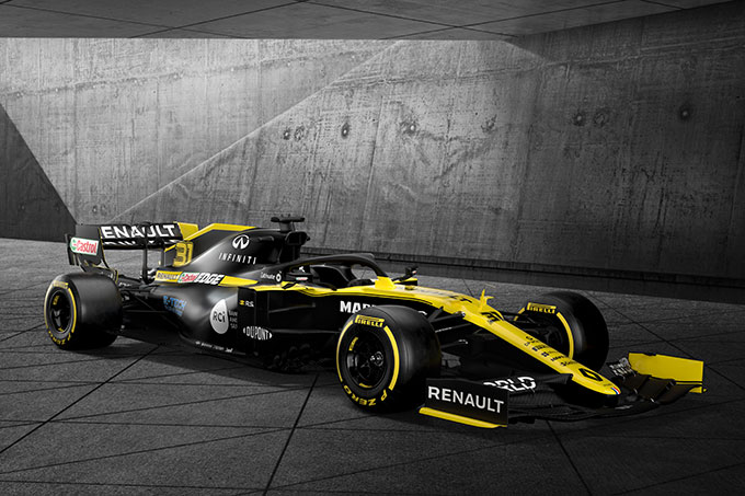 Renault F1 dévoile sa livrée et son (…)