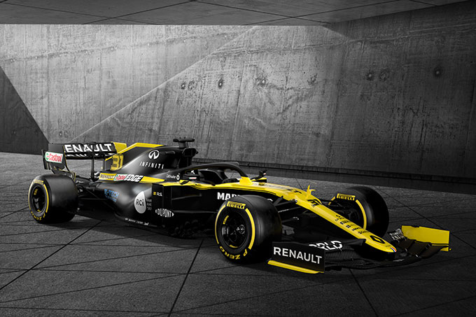 Renault F1 reveals 2020 race livery and
