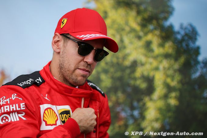 Vettel not thinking about 2021 contract