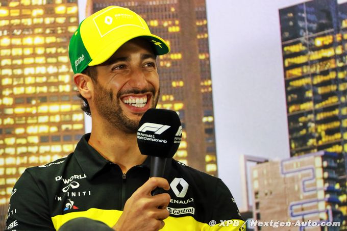 Ricciardo à propos du coronavirus : (…)