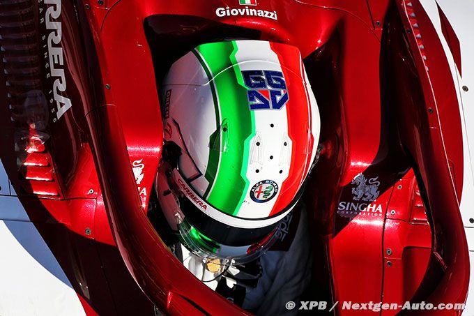Giovinazzi vise le volant de Vettel chez
