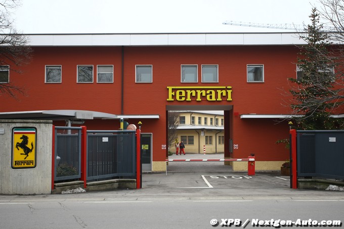 Ferrari a imposé deux semaines de (…)