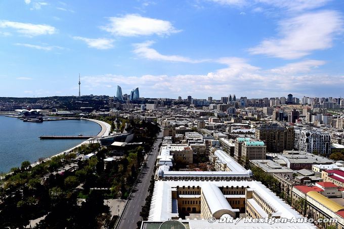 Officiel : Le Grand Prix d'Azerbaïd