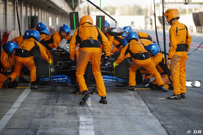 Le personnel de McLaren en quarantaine à